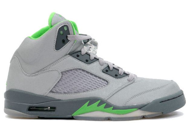 Air Jordan 5 Green Bean