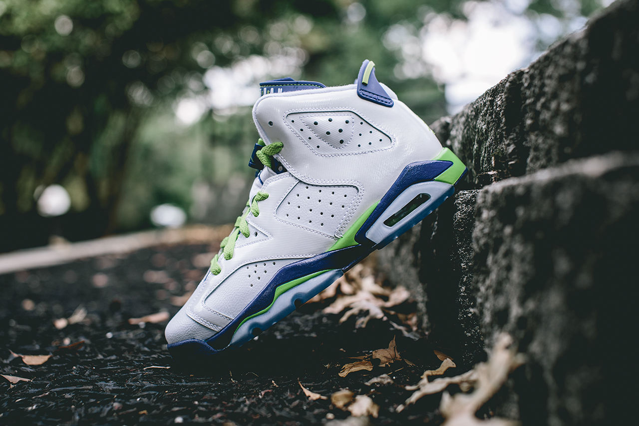 Air Jordan 6 GS Fierce Green