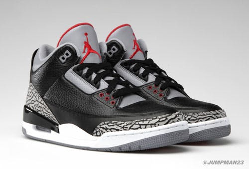 Air Jordan 3 Black Cement