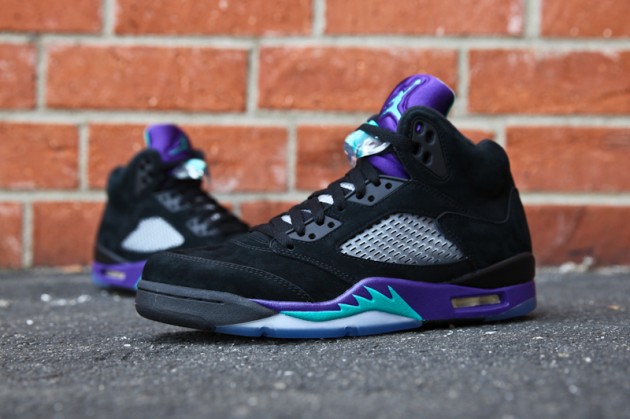 Air Jordan 5 Black Grape