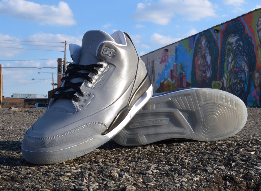 Air Jordan 5Lab3 Silver