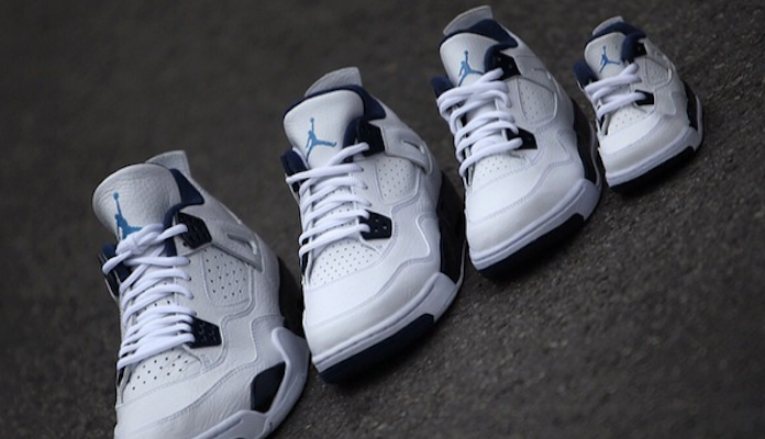 Air Jordan 4 Legend Blue Family