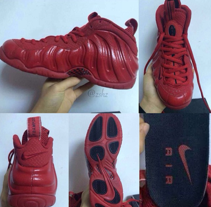 Nike Air Foamposite Pro Gym Red