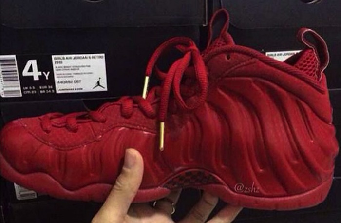 Nike Foamposite Red October